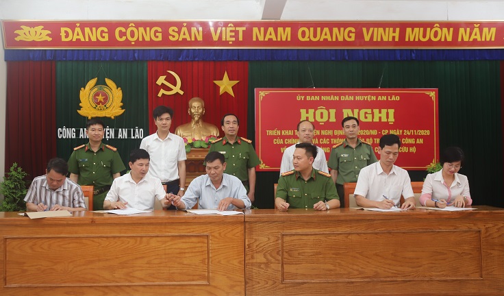 Huyện An Lão: Triển khai các văn bản mới về công tác PCCC